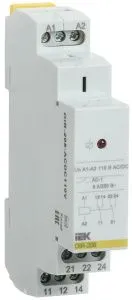 Реле промежуточное модульное OIR 2 контакта 8А 110В AC/DC IEK OIR-208-ACDC110V