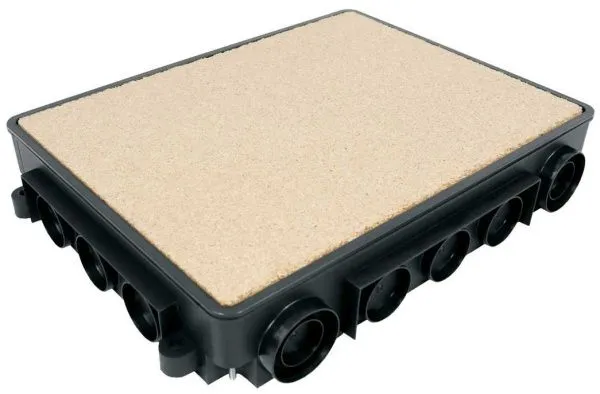 Коробка напольная под лючок C-Line 12 EKF