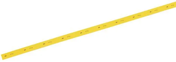 Трубка термоусадочная ТТУ нг-LS 20/10 желтая (1м) IEK UDRS-D20-1-K05
