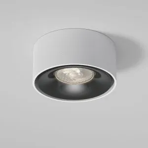Светильник встраиваемый светодиодный Glam белый/черный 25095/LED Elektrostandard a065708