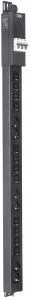 ITK BASE PDU вертикальный PV1113 25U 3 фазы 32А 6 розеток SCHUKO (немецкий стандарт) + 12 розеток C13 с клеммной колодкой и кабелем 3м вилка IEC60309  BS-PV-43-12C13-06D-13