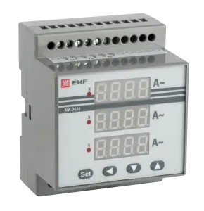 AD-G33 цифровой на DIN трехфазный EKF PROxima (без поверки ad-g33