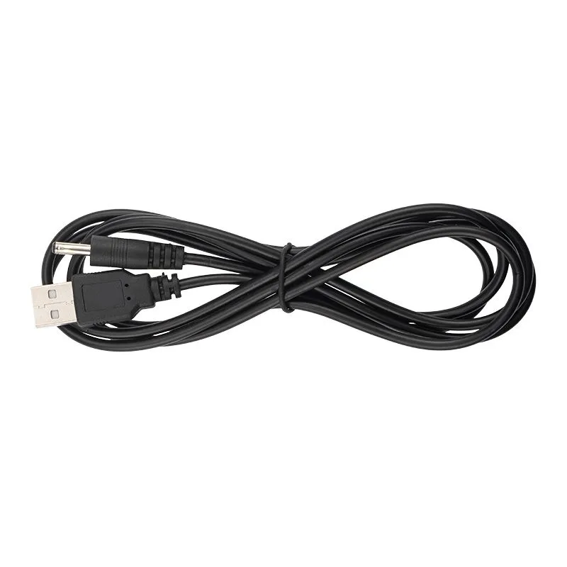 Кабель USB штекер - DC разъем питание 1,4х3,4 мм, спираль 1,5 метра REXANT - Фото 3