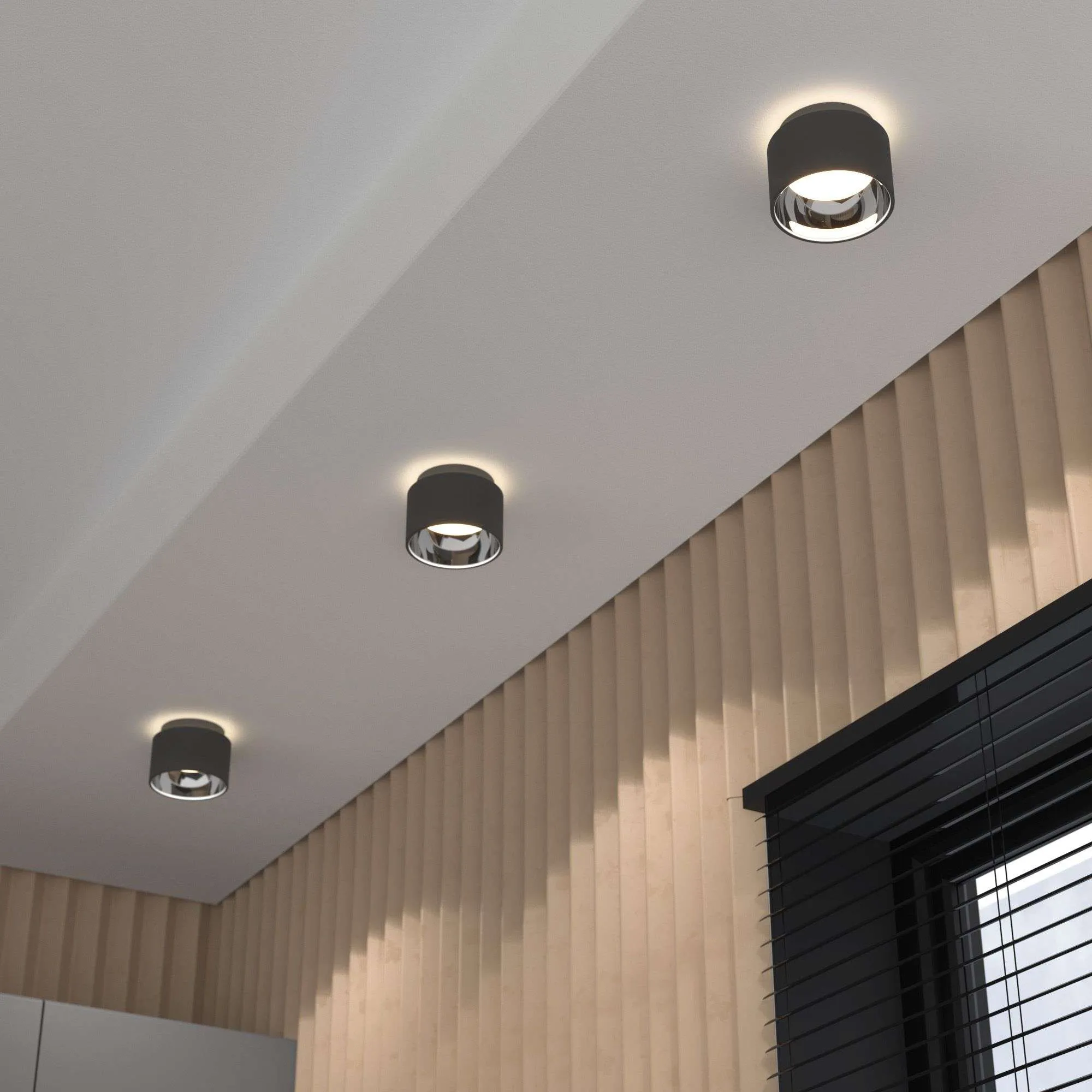 Светильник накладной точечный 1069 GX53 GR Графит Elektrostandard - Фото 3