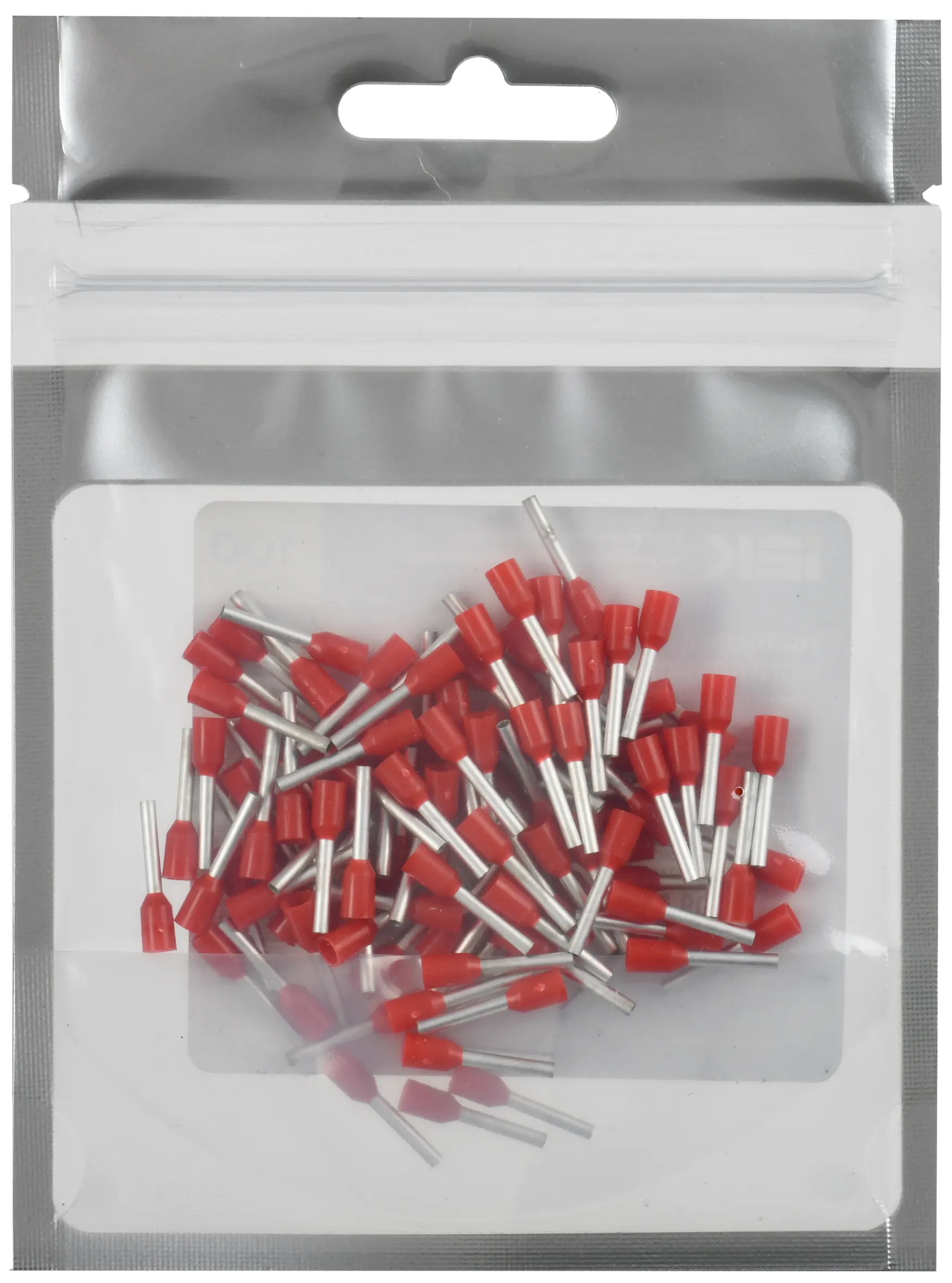 Наконечник НШВИ 1,0-10 темно-красный (100шт/упак) IEK - Фото 3