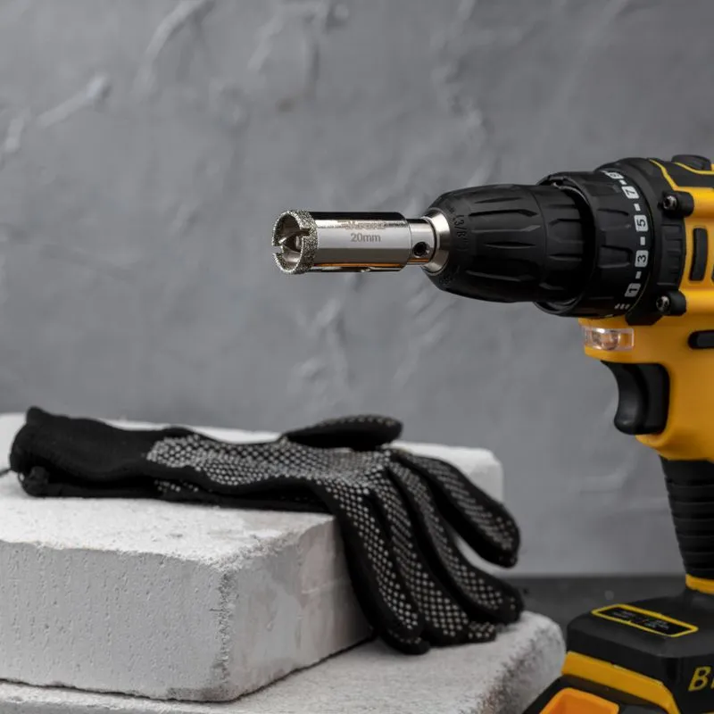 Коронка алмазная 20мм по керамограниту с центровочным сверлом KRANZ - Фото 4