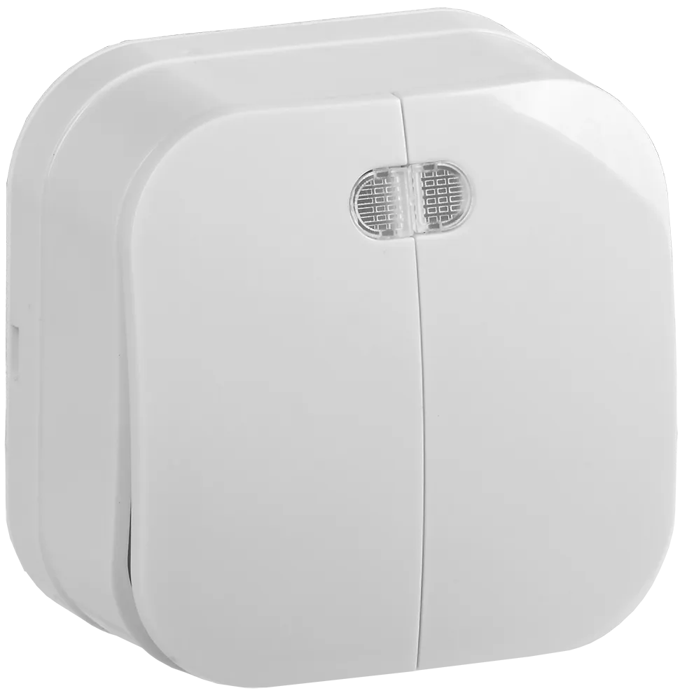 GLORY Выключатель 2-клавишный для открытой установки с индикацией 10А ВС20-2-1-ХБ белый IEK EVH21-K01-10