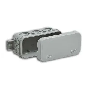 Коробка распаячная для о/п 43х80х35мм 10 вводов IP54 сер. Ruvinil 67091 63758