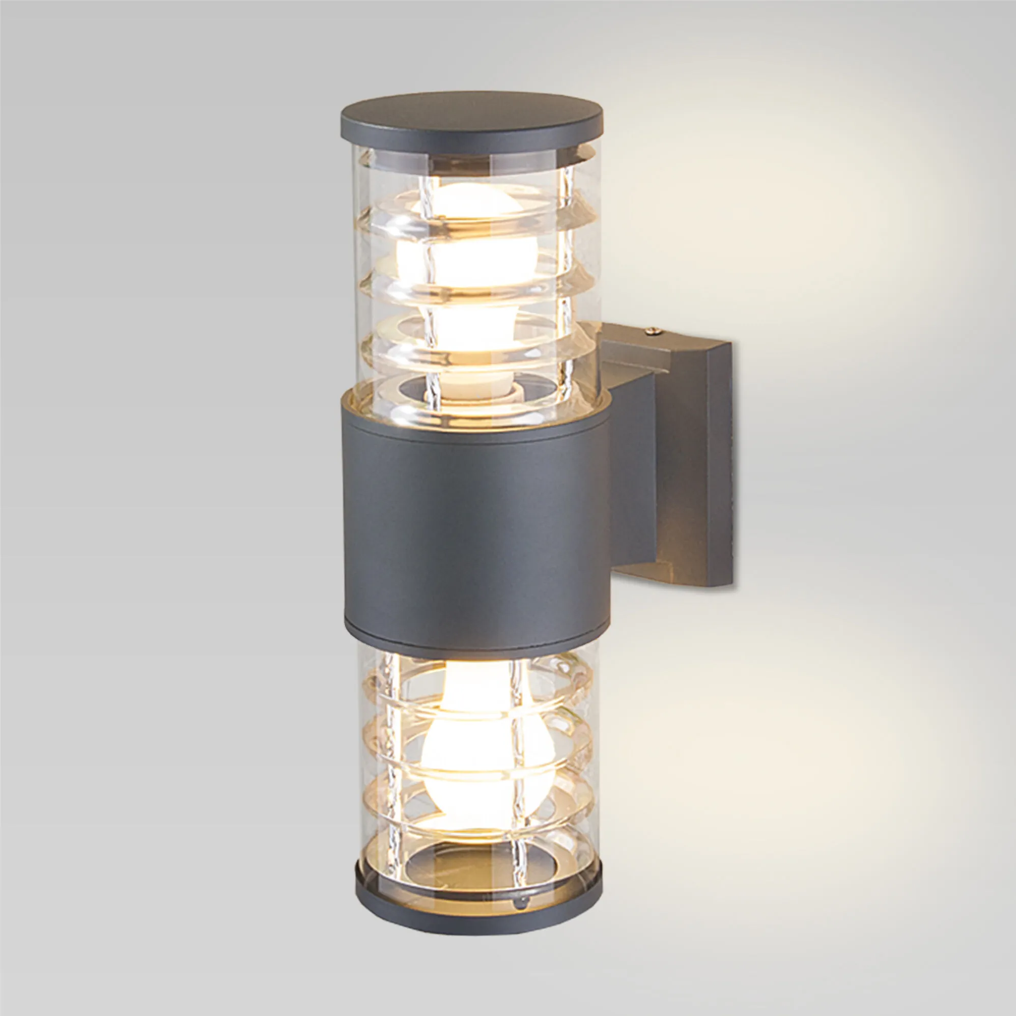 Светильник уличный настенный 1407 TECHNO серый Elektrostandard