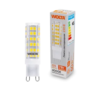 Светодиодная лампа WOLTA WSTD-JCD-7W4KG9-C 7Вт 4000K G9 WSTD-JCD-7W4KG9-C