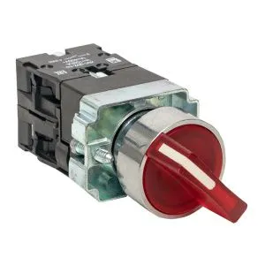 Переключатель BD33 3P c красной подсветкой 230В NO EKF xb2-bk33-r-230