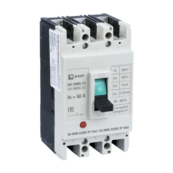ВА-99МL   63/50А 3P 15кА EKF Basic - Фото 3