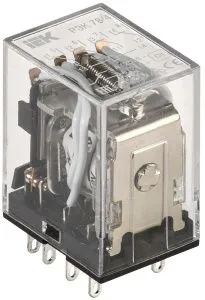 Реле РЭК78/4(MY4) 3А 12В DC IEK RRP20-4-03-012D
