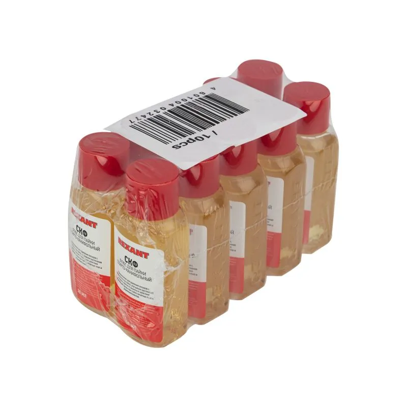 Флюс для пайки, СКФ (спирто-канифольный), 30мл, флакон REXANT - Фото 5