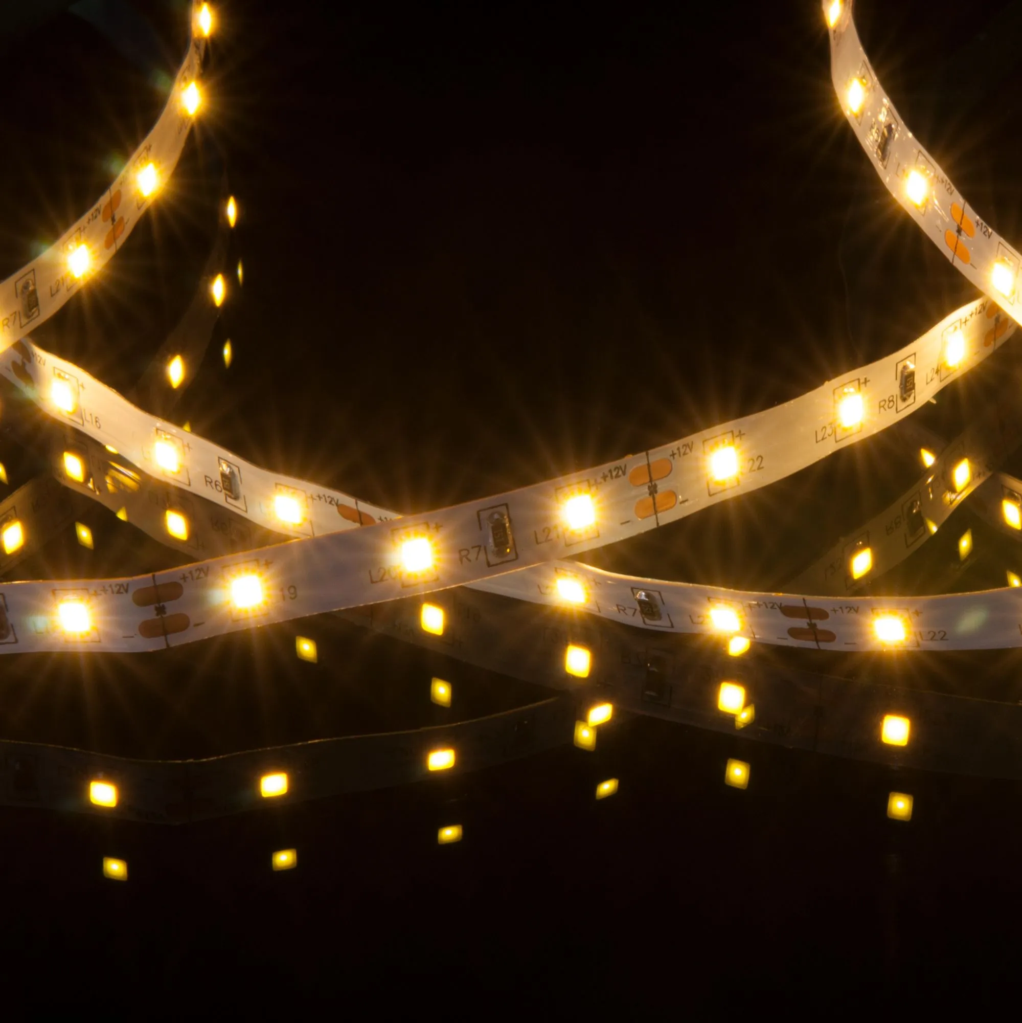 Набор светодиодной ленты Набор светодиодной ленты 12V 4,8W 60Led 2835 IP20 теплый белый, 5м Elektros - Фото 3