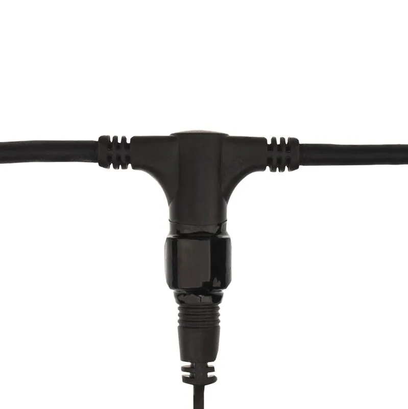 Гирлянда светодиодная Занавес 2х1,5м 360 LED КРАСНЫЙ черный КАУЧУК IP67 постоянное свечение 230В блок в комплекте NEON-NIGHT - Фото 5