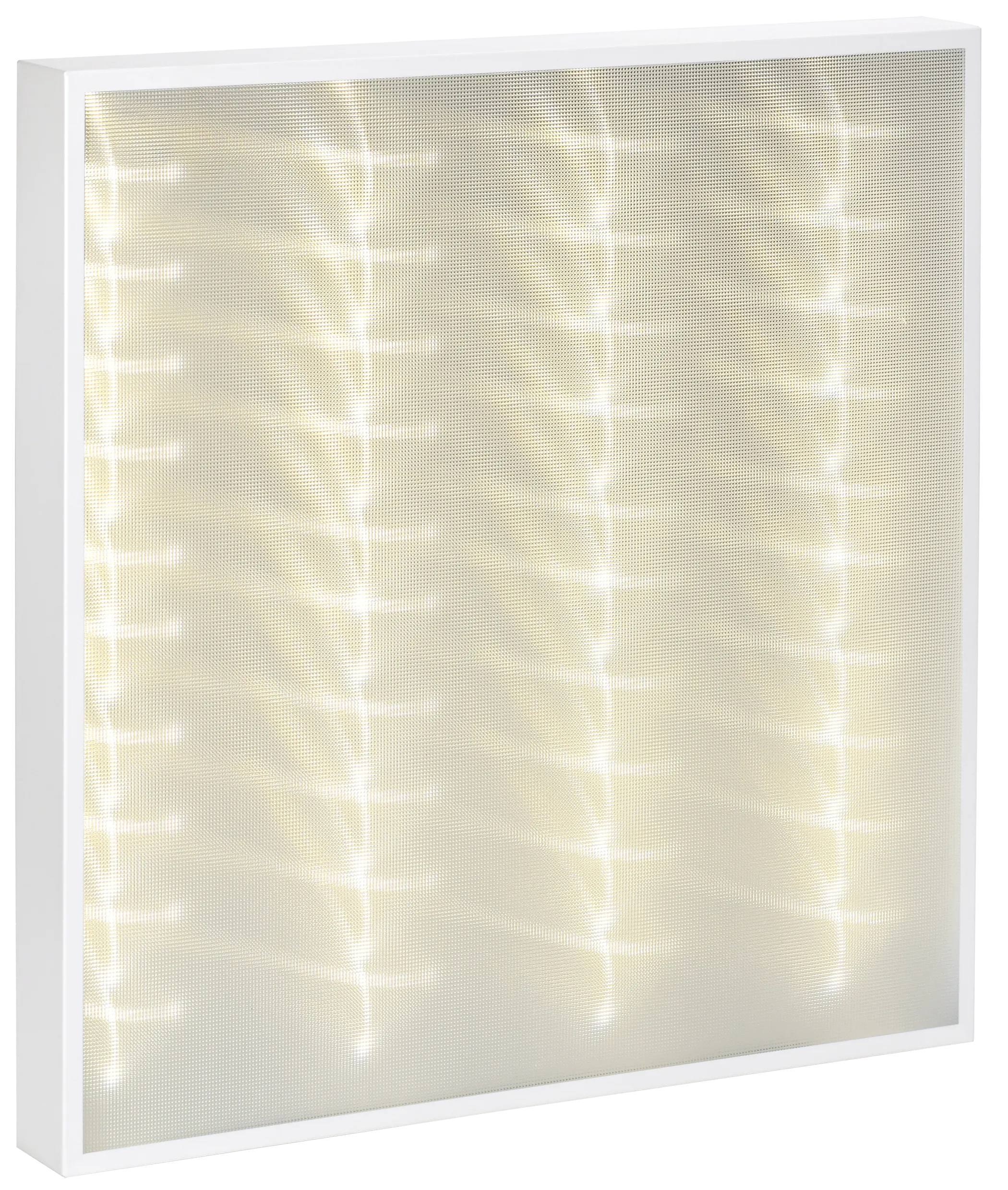 LIGHTING PRO Светильник светодиодный ДВО 2001 30Вт 3000К IP40 588х588мм Грильято микропризма IEK - Фото 4