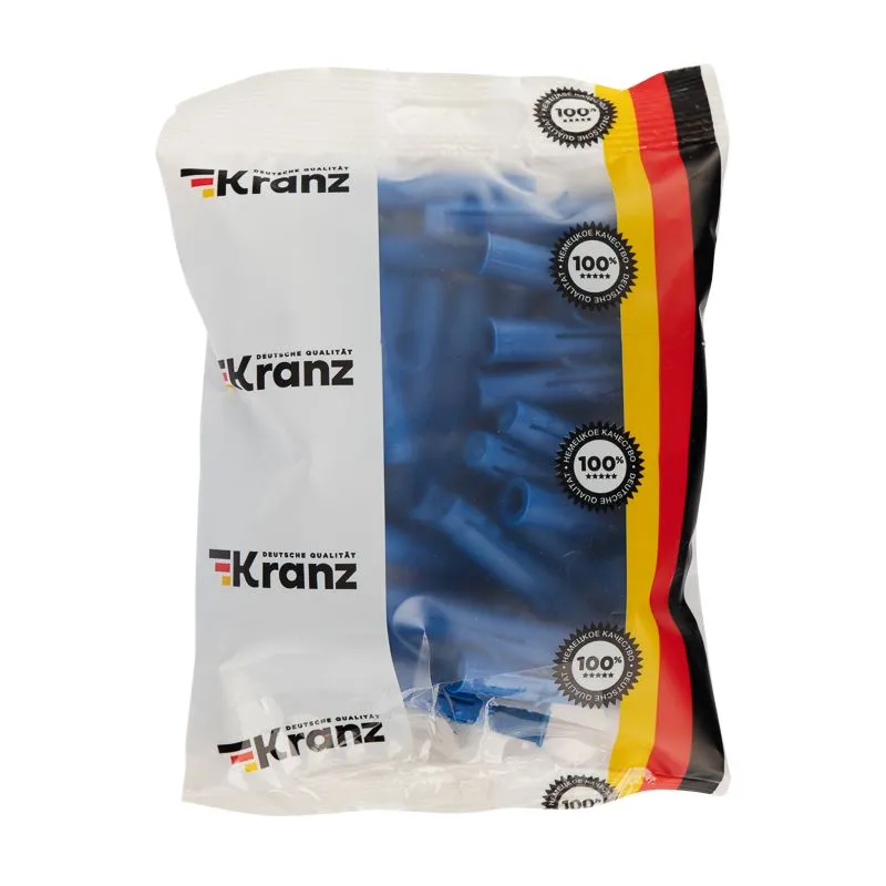 Дюбель распорный KRANZ 10х60, синий, пакет (50 шт./уп.) - Фото 2