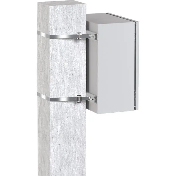 Комплект крепления на столб монтажной полосой (ширина шкафа до 400 мм) EKF - Фото 5