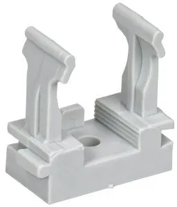 ELASTA Держатель с защелкой для гофрированных труб под монтажный пистолет CFM16 IEK ET-TA10D-CFM-016-K41-100