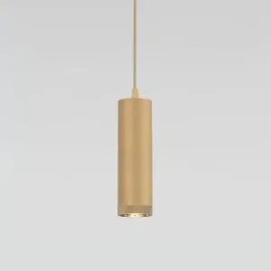 Светильник подвесной светодиодный 9W 4200K золото 50244 LED Elektrostandard a062417