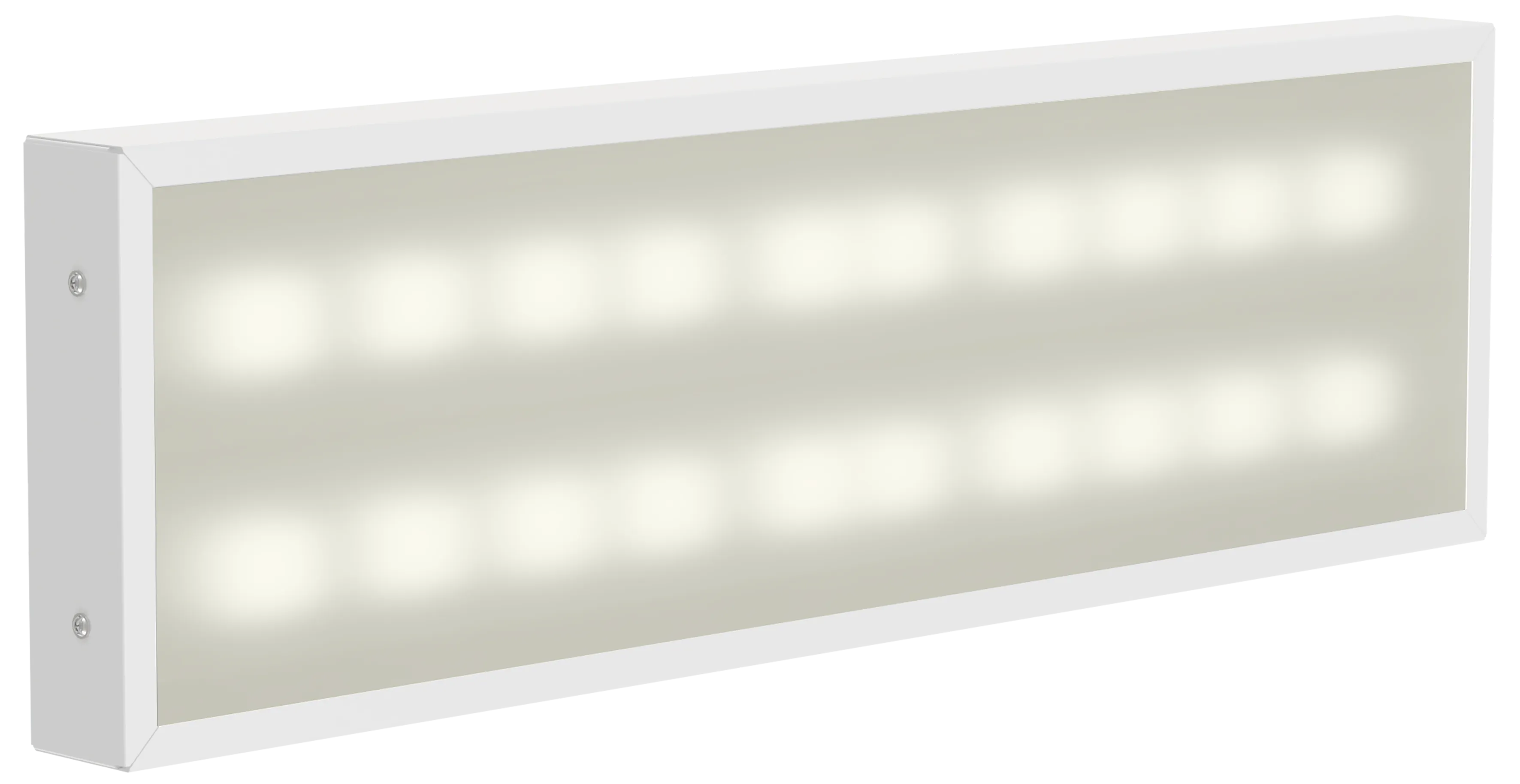 LIGHTING PRO Светильник светодиодный ДВО 1011 18Вт 3000К IP40 595х180мм опал IEK - Фото 2