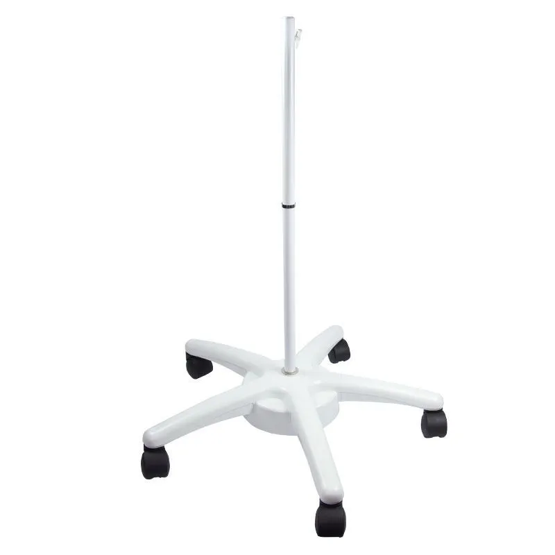 Стойка (штатив) напольная мобильная для луп с подсветкой, пятилучевая, белая (SMP) REXANT 31-0820
