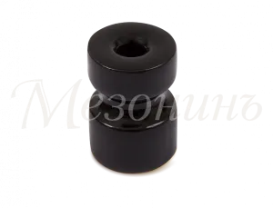 Изолятор CILINDRO, цвет - черный, ТМ "МезонинЪ", 20 (шт/уп) GE90025-05 GE90025-05