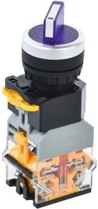 Переключатель D8-11XD2 на 2 положения 1з+1р с подсветкой синий IEK BSW30-11XD2-3-14-2-K07