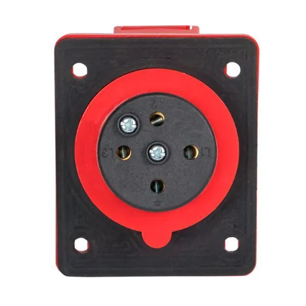 Роз. стац. внутр. 424 3Р+РЕ 32А 380В IP44 EKF - Фото 3