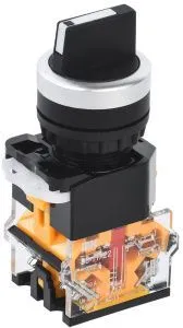 Переключатель D8-11X22 на 2 положения 1з+1р черный IEK BSW30-11X22-3-24-2-K02