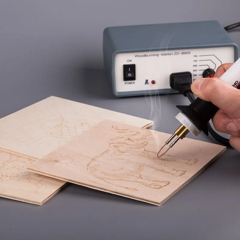 Доска для выжигания «Тигр», 150х150мм, 1 шт., пакет REXANT - Фото 4