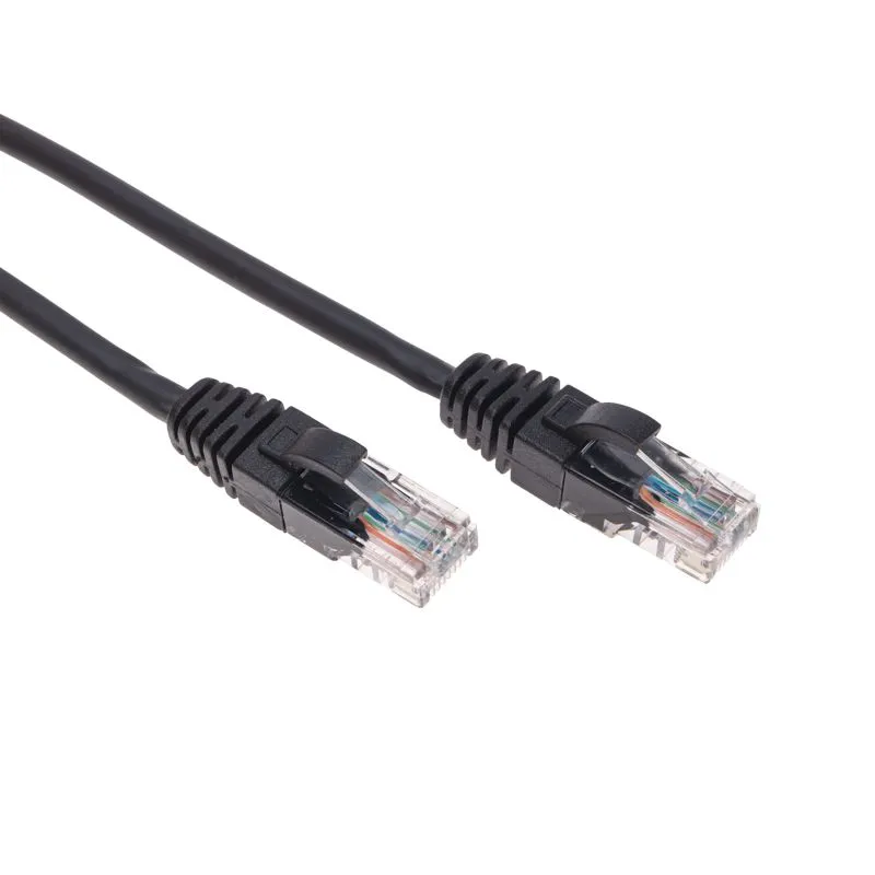 Патч-корд U/UTP, CAT 6, RJ45-RJ45, 26AWG, LSZH, черный, 3м REXANT - Фото 3