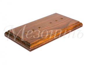 Подложка двухместная "Престиж", цвет - темный дуб, ТМ "МезонинЪ" GE70717-26 GE70717-26