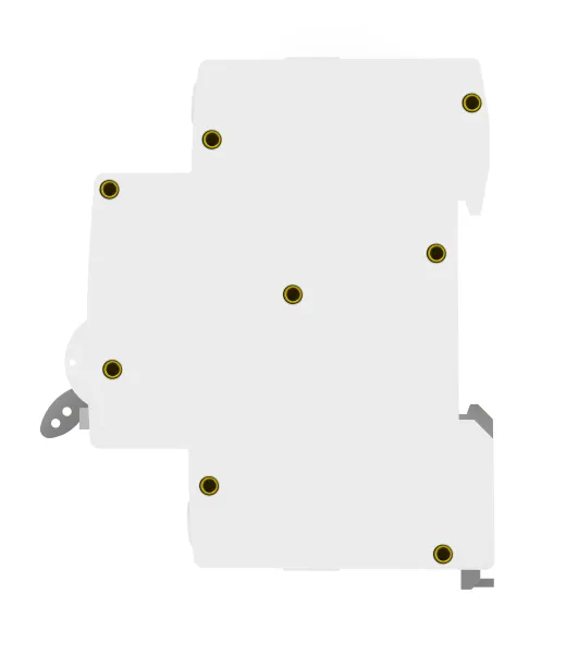 Диф. автомат 16А 30мА 1мод. х-ка С эл. тип AС 6кА АВДТ-63М EKF