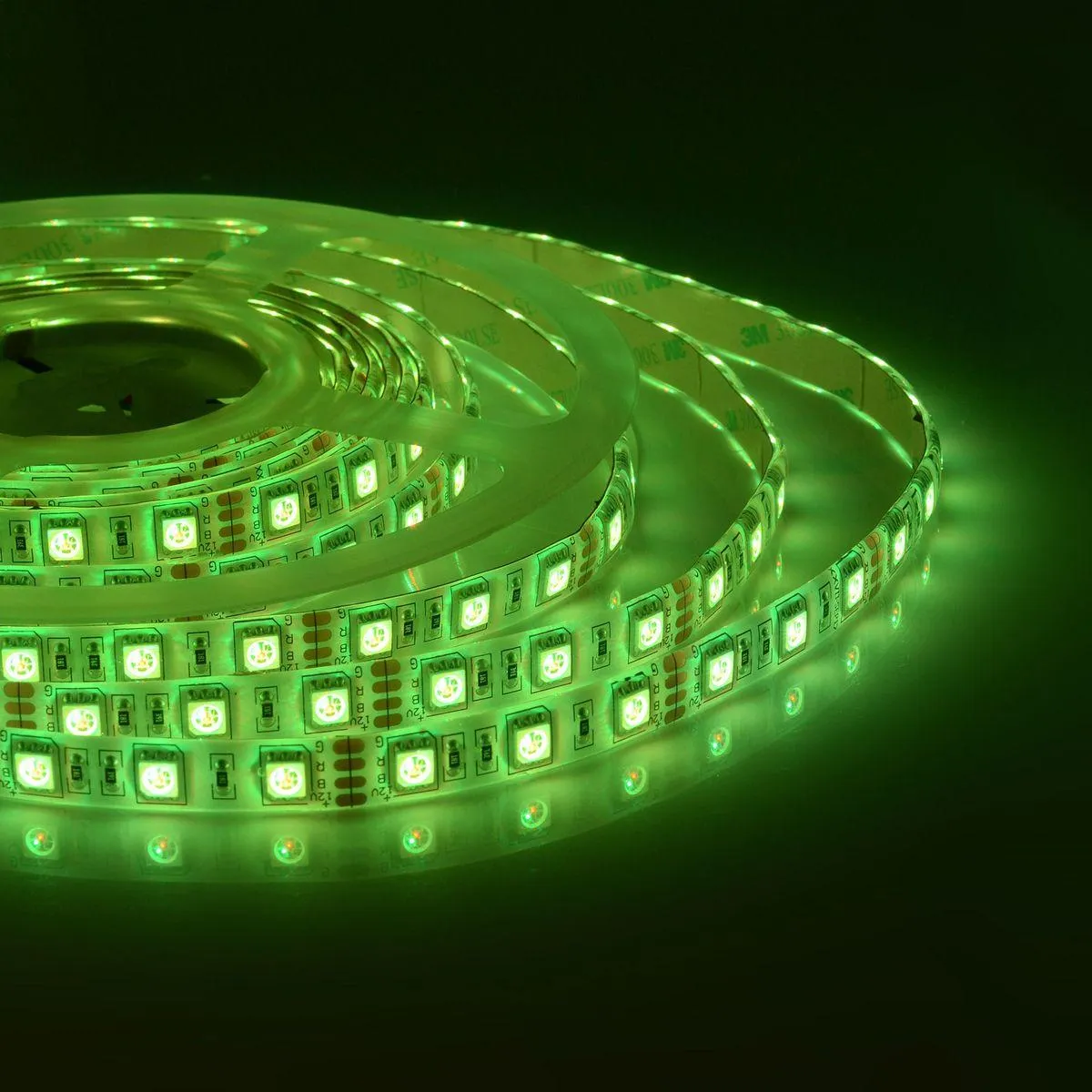 Комплект светодиодной ленты с аксессуарами smd5050 60д/м 12В IP65 5м RGB Apeyron - Фото 30
