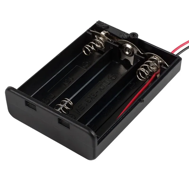 Отсек батарейный BH639, 3хАА (с проводами, закрытый), 5 штук - Фото 5